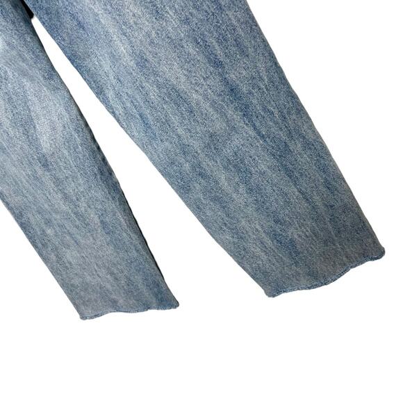 John Galt High Waisted Carpenter Jean Crop Raw Hem 27" Waist - Picture 7 of 12